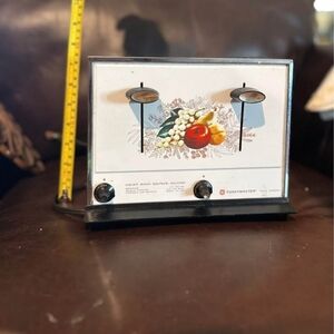 Vintage Toastmaster with Floral Design